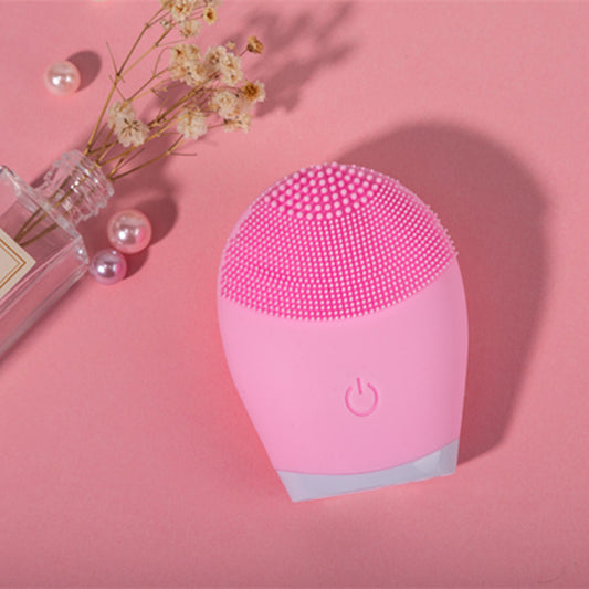 Electric Silicone Facial Cleansing Device – Waterproof