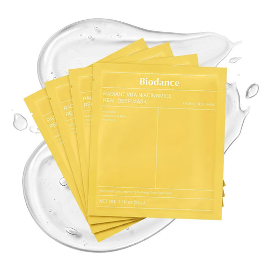 Biodance Radiant Vitao Niacinamide Real Deep Mask 4 Sheets