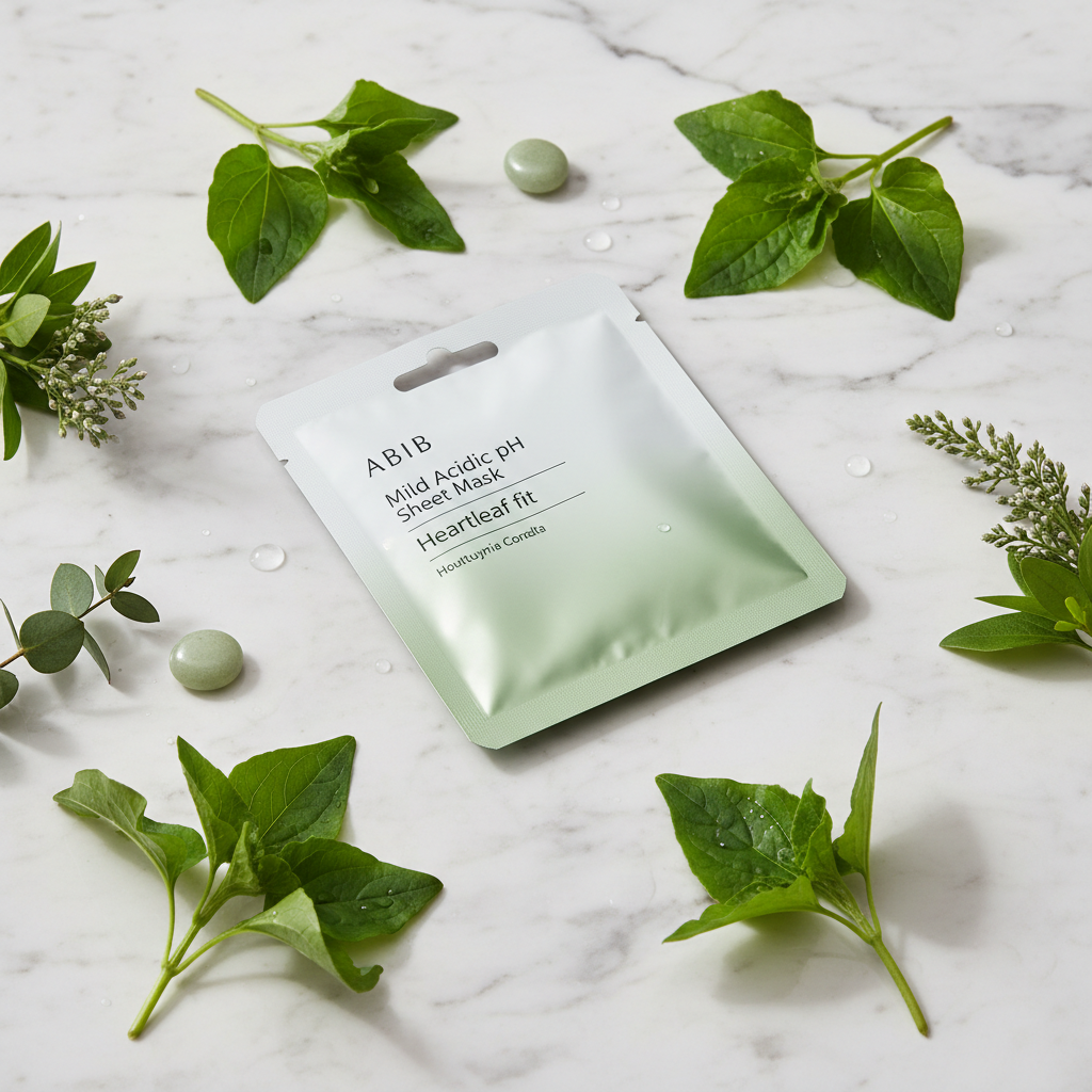 Abib Heartleaf Fit Sheet Mask