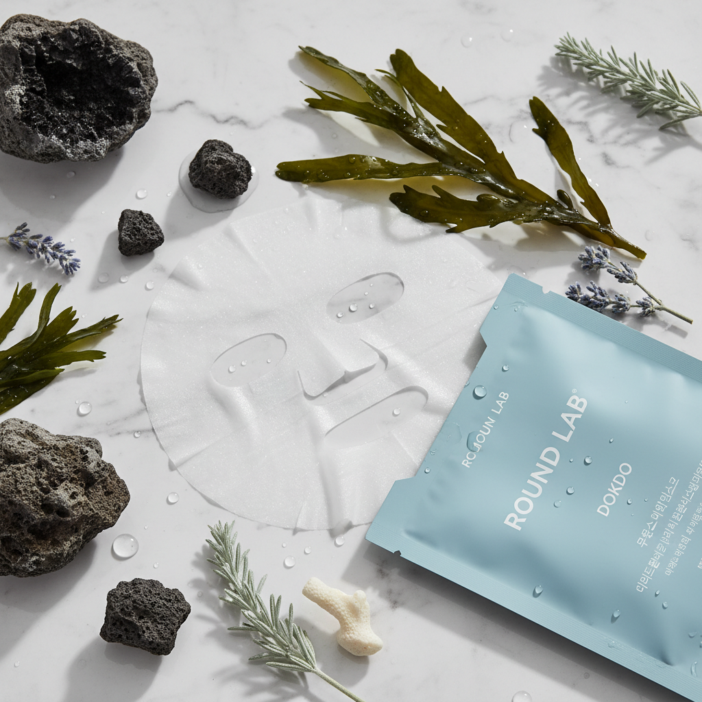 ROUND LAB 1025 Dokdo Water Gel Mask 10 Sheets